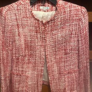 Cache Red Tweed Women's Blazer